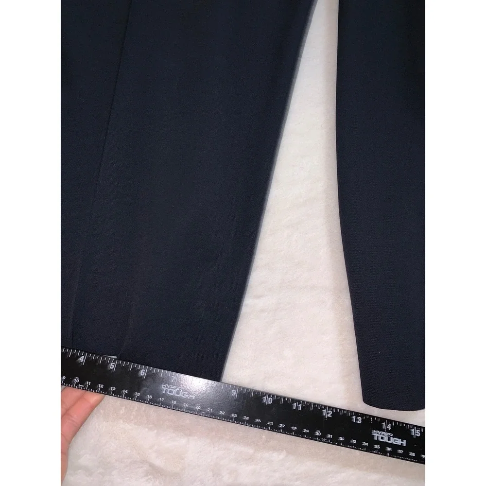 Brooks Brothers Madison Mens‎ Black Wool Blend Dress Pants W44 L32 Classic